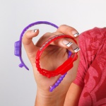 Pierścień na penisa - Perfect Fit Speed Shift  fioletowy