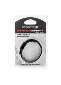 Pierścień na penisa - Perfect Fit Speed Shift  czarny