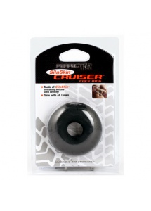 Pierścień na penisa - Perfect Fit SilaSkin Cruiser Ring czarny