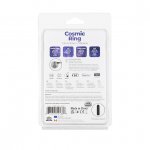 Pierścień na penisa wibrujący - PowerBullet Cosmic Cock Ring with Bullet 9 Function  Niebieski