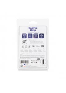 Pierścień na penisa wibrujący - PowerBullet Cosmic Cock Ring with Bullet 9 Function  Czarny