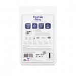 Pierścień na penisa wibrujący - PowerBullet Cosmic Cock Ring with Bullet 9 Function  Czarny