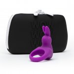 Pierścień na penisa wibrujący króliczek - Happy Rabbit Cock Ring Kit   