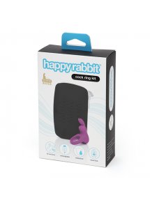 Pierścień na penisa wibrujący króliczek - Happy Rabbit Cock Ring Kit   