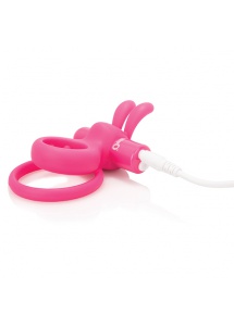 Pierścień wibrujący na członka - The Screaming O Charged Ohare Rabbit Vibe Fioletowy