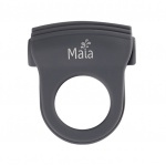 Pierścień  wibrujący na penisa - Maia Toys Rechargeable Vibrating Ring Grey 