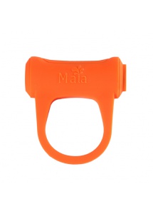 Pierścień wibrujący na penisa - Maia Toys Rechargeable Vibrating Ring Orange 