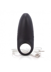 Pierścień wibrujący na penisa - The Screaming O Work-it! Vibrating Ring Black  