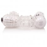 Pierścień wibrujący podwójny - The Screaming O The Big O 2 Przezroczysty