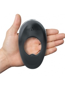 Pierścień wibrujący z masażerem krocza - Hot Octopuss Atom Plus Cock Ring  