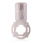 Pierścień z wibracjami ładowany - The Screaming O Big OMG Vibrating Ring Przezroczysty