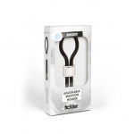 Pierścień zaciskowy na penisa - Tickler Vibes Buddy Toyfriend  Czarny