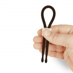 Pierścień zaciskowy na penisa - Tickler Vibes Buddy Toyfriend  Czarny