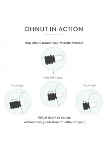 Pierścienie bufory do seksu - Ohnut Classic Soft Buffer Rings Aloe Cztery sztuki  