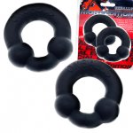 Pierścienie erekcyjne 2szt - Oxballs Ultraballs Cockring 2-pack Special Edition Night  