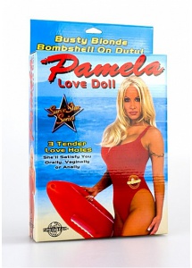 Pipedream Dolls - Lalka dmuchana TWOJA PAMELA, 3 otwory
