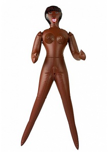 Pipedream Dolls - Lalka dmuchana TURYSTYCZNA murzynka, wagina