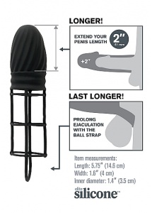 Pipedream - Fantasy X-Tension - KLATKA na penisa + środek czyszczący