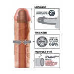 Pipedream - Fantasy X-Tension - NAKŁADKA na penisa poszerzająca 5cm  + środek czyszczący