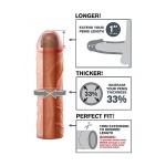 Pipedream - Fantasy X-Tension - NAKŁADKA na penisa poszerzająca 2,5cm  + środek czyszczący