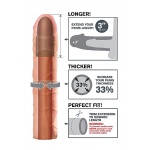 Pipedream - Fantasy X-Tension - NAKŁADKA na penisa  poszerzająca 7,5 cm  + środek czyszczący