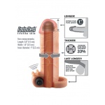 Pipedream - Fantasy X-Tension - NAKŁADKA na penisa WIBRACJE + baterie w zestawie