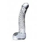 Pipedream Icicles - Realistyczne DILDO szklane przezroczyste 16,5 cm punkt G i P