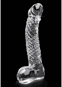 Pipedream Icicles - Realistyczne DILDO szklane przezroczyste 16,5 cm punkt G i P