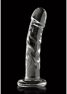 Pipedream Icicles - Realistyczne DILDO szklane przezroczyste 19 cm