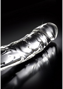 Pipedream Icicles - Realistyczne DILDO szklane przezroczyste 19 cm