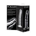 Pipedream Icicles - Realistyczne DILDO szklane przezroczyste 19 cm