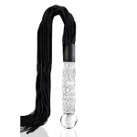 Pipedream Icicles - PEJCZ skóra bydlęca + szklane DILDO 