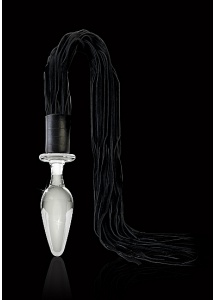 Pipedream Icicles - PEJCZ skóra bydlęca + szklane DILDO 