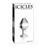 Pipedream Icicles - Plug Dildo szklany No. 25 8,7 cm 