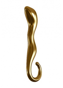 Pipedream Icicles - PLUG szklany  ZŁOTY 17cm PUNKT G i P