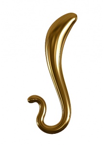 Pipedream Icicles - PLUG szklany  ZŁOTY 17cm PUNKT G i P