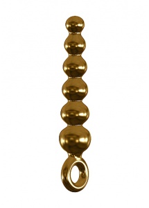 Pipedream Icicles - PLUG szklany  ZŁOTY 18cm WIBRACJE