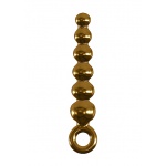 Pipedream Icicles - PLUG szklany  ZŁOTY 18cm WIBRACJE