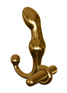 Pipedream Icicles - PLUG szklany  ZŁOTY 15cm WIBRACJE