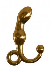 Pipedream Icicles - PLUG szklany  ZŁOTY 15cm WIBRACJE