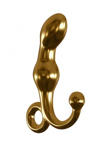 Pipedream Icicles - PLUG szklany  ZŁOTY 15cm WIBRACJE