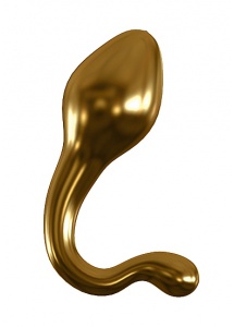 Pipedream Icicles - PLUG szklany  ZŁOTY 11cm 