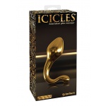 Pipedream Icicles - PLUG szklany  ZŁOTY 11cm 