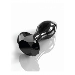 Pipedream Icicles - PLUG szklany przezroczysty kryształ czarny