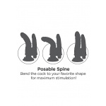 Pipedream King Cock - dildo realistyczne PODWÓJNE naturalne WIBRACJE PVC