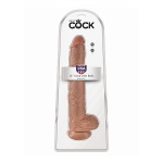 Pipedream King Cock - dildo z jądrami realistyczne JAK PRAWDZIWE śniady 36cm (14")