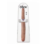 Pipedream King Cock - dildo GRUBE/CHUDE - PODWÓJNE naturalne 40cm (16")