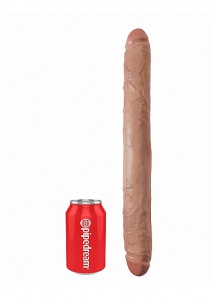 Pipedream King Cock - dildo realistyczne JAK PRAWDZIWE PODWÓJNE naturalne 40cm (16")
