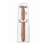 Pipedream King Cock - dildo realistyczne JAK PRAWDZIWE PODWÓJNE naturalne 40cm (16")
