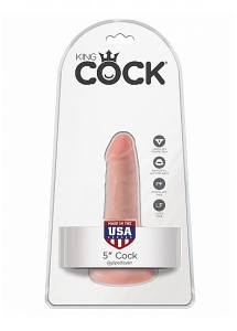 Pipedream King Cock - dildo realistyczne JAK PRAWDZIWE naturalne 13cm (5")